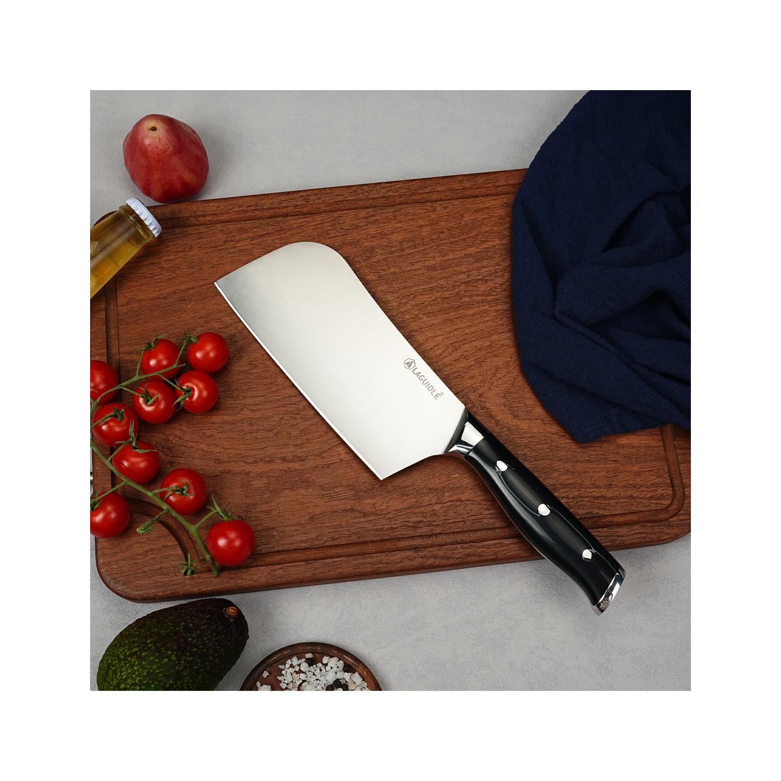 Essentials - Cleaver - Acero - Negro