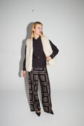 Le Sweatshirt Eddie Broderie Leo Black