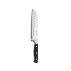 Hiro - Gam'Hotel - Couteau Santoku - Noir/Rouge