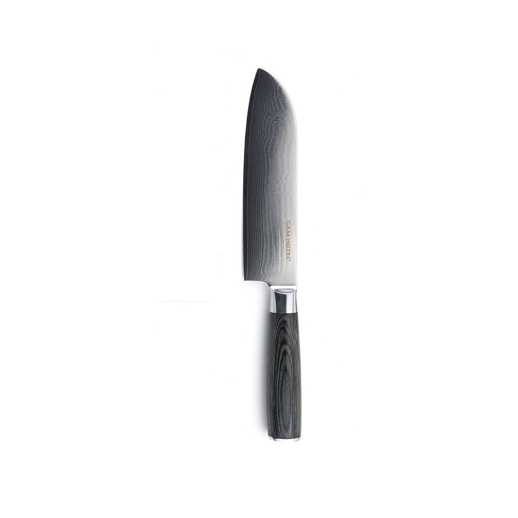 Damarus - Gam'Hotel - Santoku Knife - Black