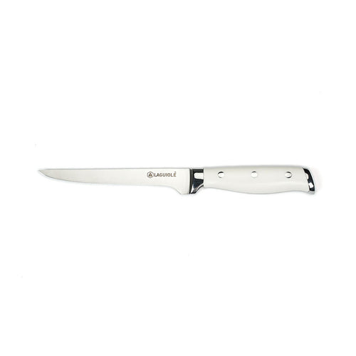 Élégance - Couteau À Désosser - Acier - Blanc