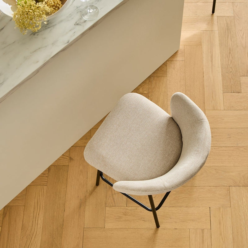 Lot De 2 - Tabouret De Bar Sorrel - Beige