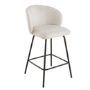 Lot De 2 - Tabouret De Bar Sorrel - Beige