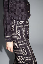 Le Sweatshirt Eddie Broderie Leo Black