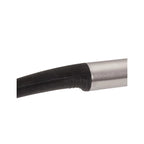 Harmonie - Juego de 6 utensilios de cocina - Acero inoxidable y silicona - Plata / Negro