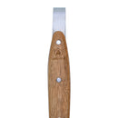 Set 2 Ustensiles Barbecue Spatule + Pince 'Sève' - Argenté / Bois
