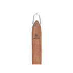 Sève - Juego de 5 utensilios para barbacoa - Acero y madera de acacia - Plata / Madera