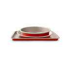 Set Pastelería 3 Piezas - Aluminio - Champán / Terracota