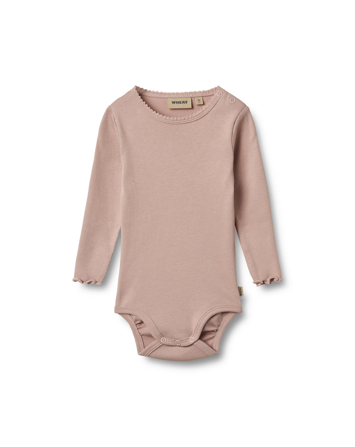 Regitze Long-Sleeved Bodysuit - Rose Powder