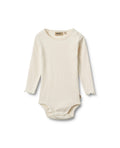 Regitze Long-Sleeved Bodysuit - Ivory
