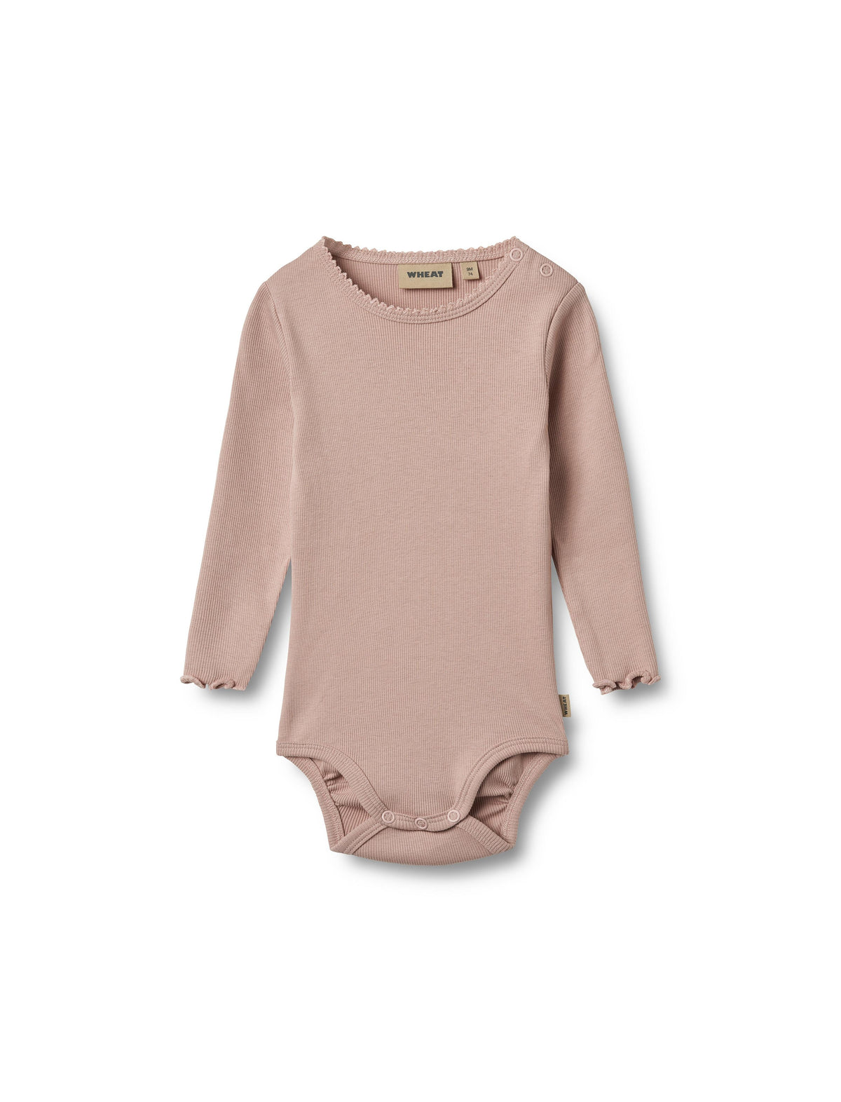 Set di 2 body a maniche lunghe Regitze - Rosa cipria