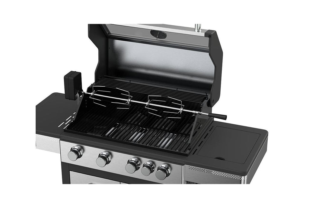 Kit de asador - Acero inoxidable - Negro