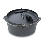 Brasero Avec Accessoires Et Housse De Protection - Métal - Bronze
