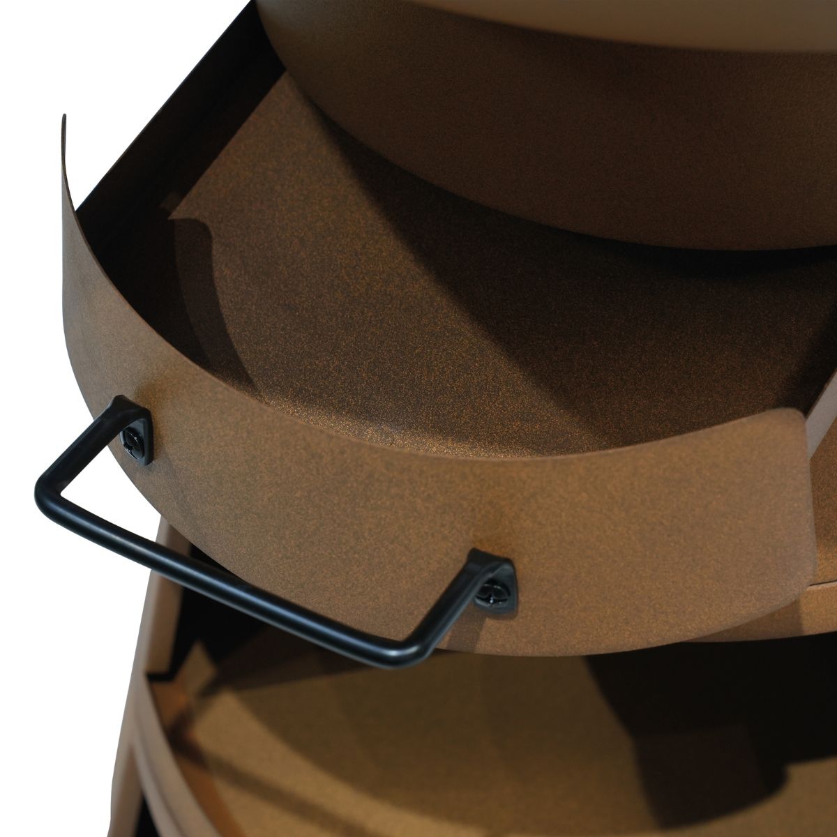 Brasero Avec Accessoires Et Housse De Protection - Métal - Bronze