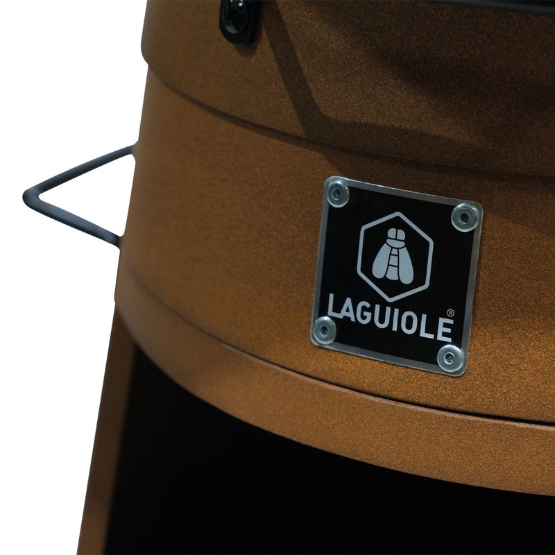 Brasero Avec Accessoires Et Housse De Protection - Métal - Bronze