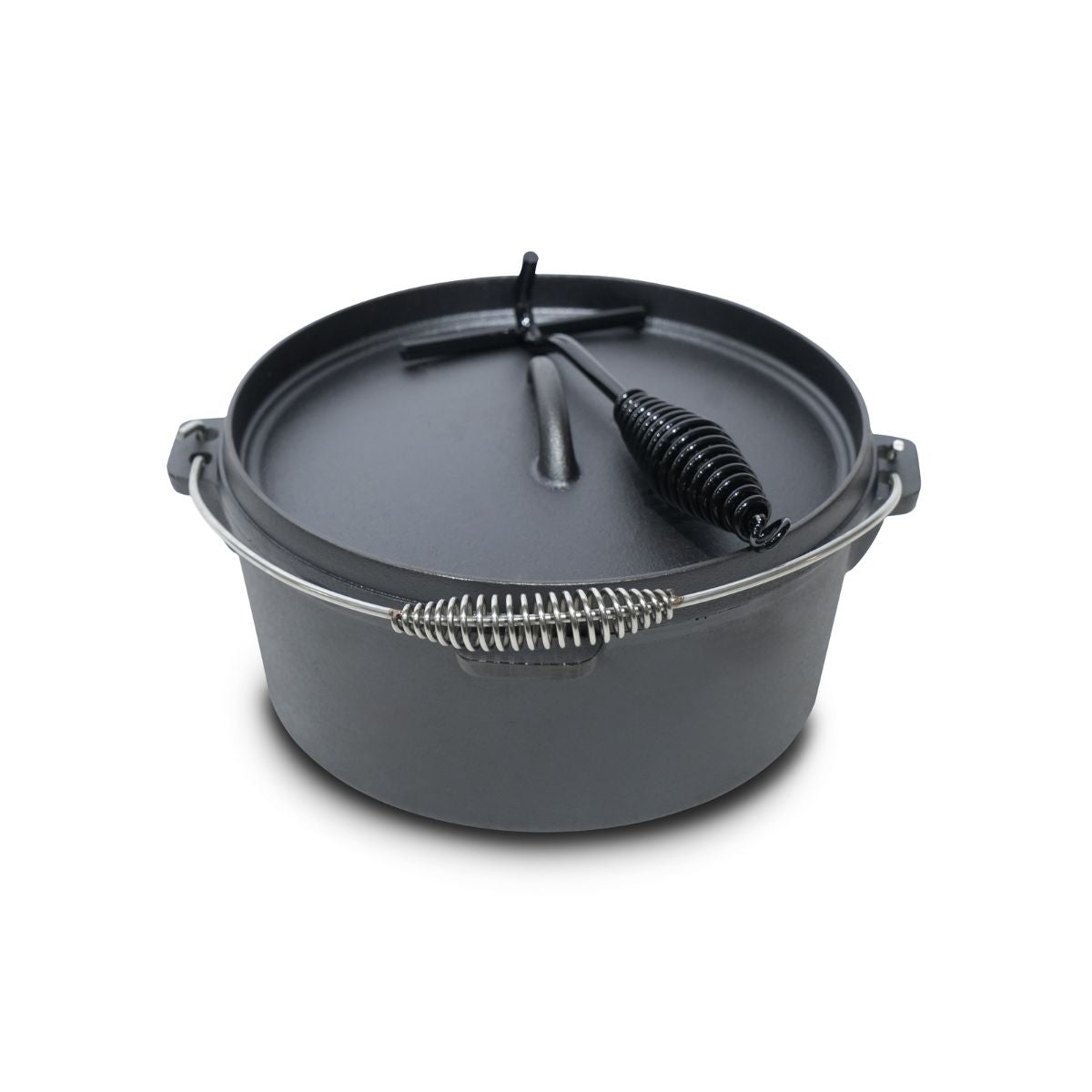 Brasero Avec Meuble Intégré, Accessoires Et Housse De Protection - Métal - Gris