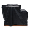 Brasero Avec Meuble Intégré, Accessoires Et Housse De Protection - Métal - Gris
