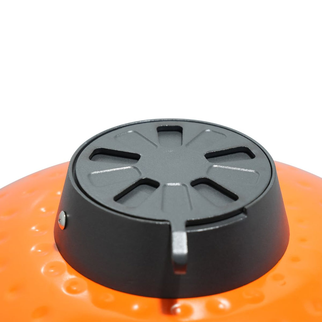 Barbecue Kamado Avec Housse De Protection - Acier - Orange