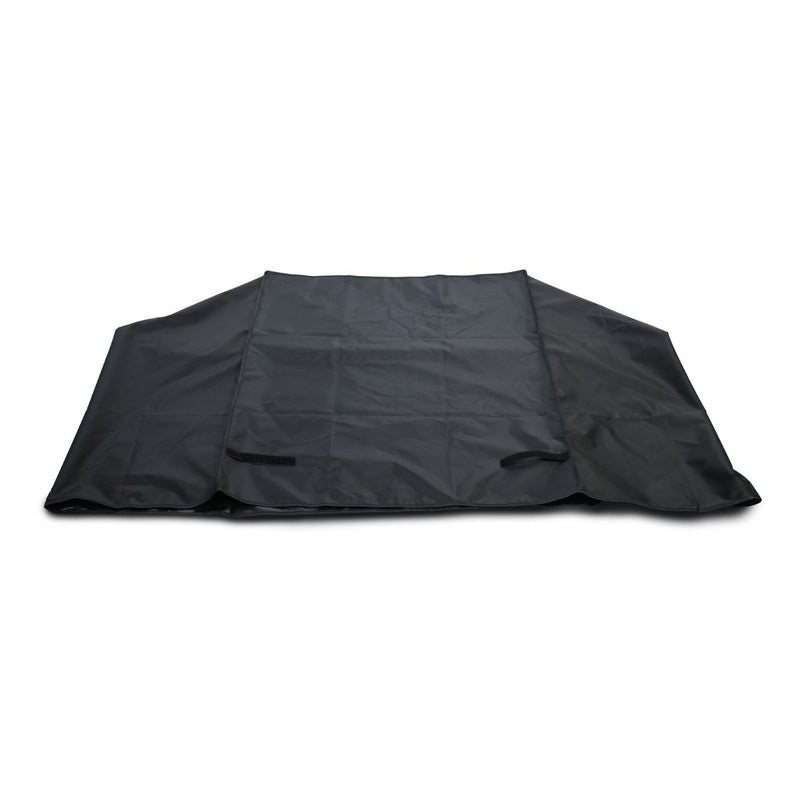 Chariot De Barbecue Avec Rangement Et Housse De Protection - Inox Et Plastique - Noir