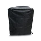 Chariot De Barbecue Avec Rangement Et Housse De Protection - Inox Et Plastique - Noir