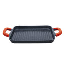 Plancha 45,5X28Cm Noir Anti-Adhésif Greblon Ck Céramique 'Alizée' Induction