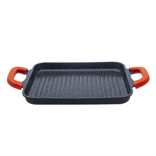 Plancha 45,5X28Cm Negra Antiadherente Greblon Ck Cerámica 'Alizée' Inducción