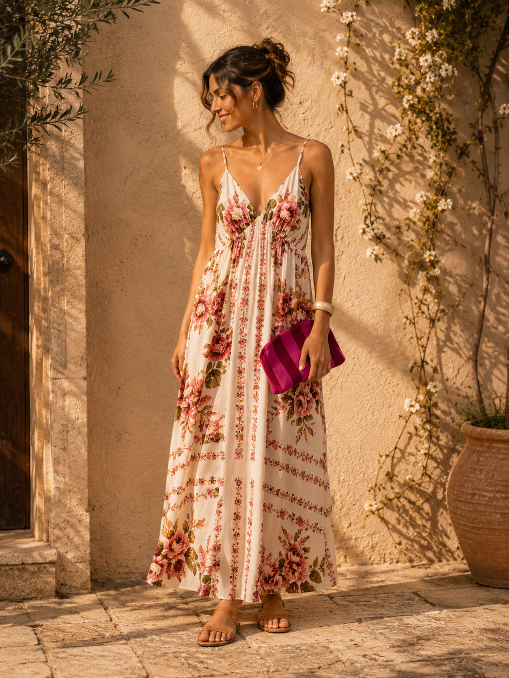 Camelia Dress - Pink