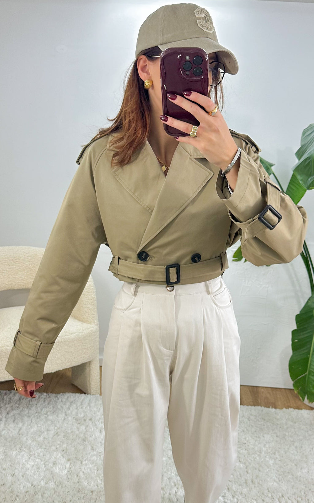 Trench Madeleine - Brun