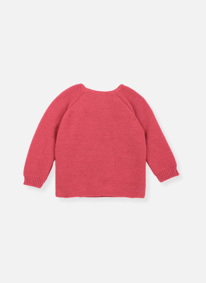 Brassière 4 Boutons Latéraux - Fuchsia