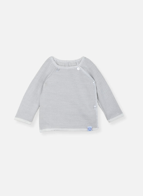 Brassière Milleraies - Écru À Rayure Gris Clair