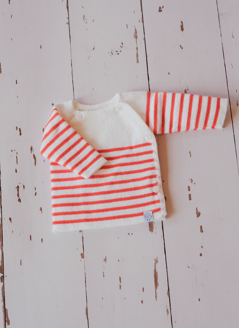 Les Baigneurs Bralette - Ecru Striped Poppy