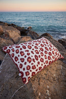Coussin Déhoussable Avec Passepoil Montauk Rose - 2 Tailles