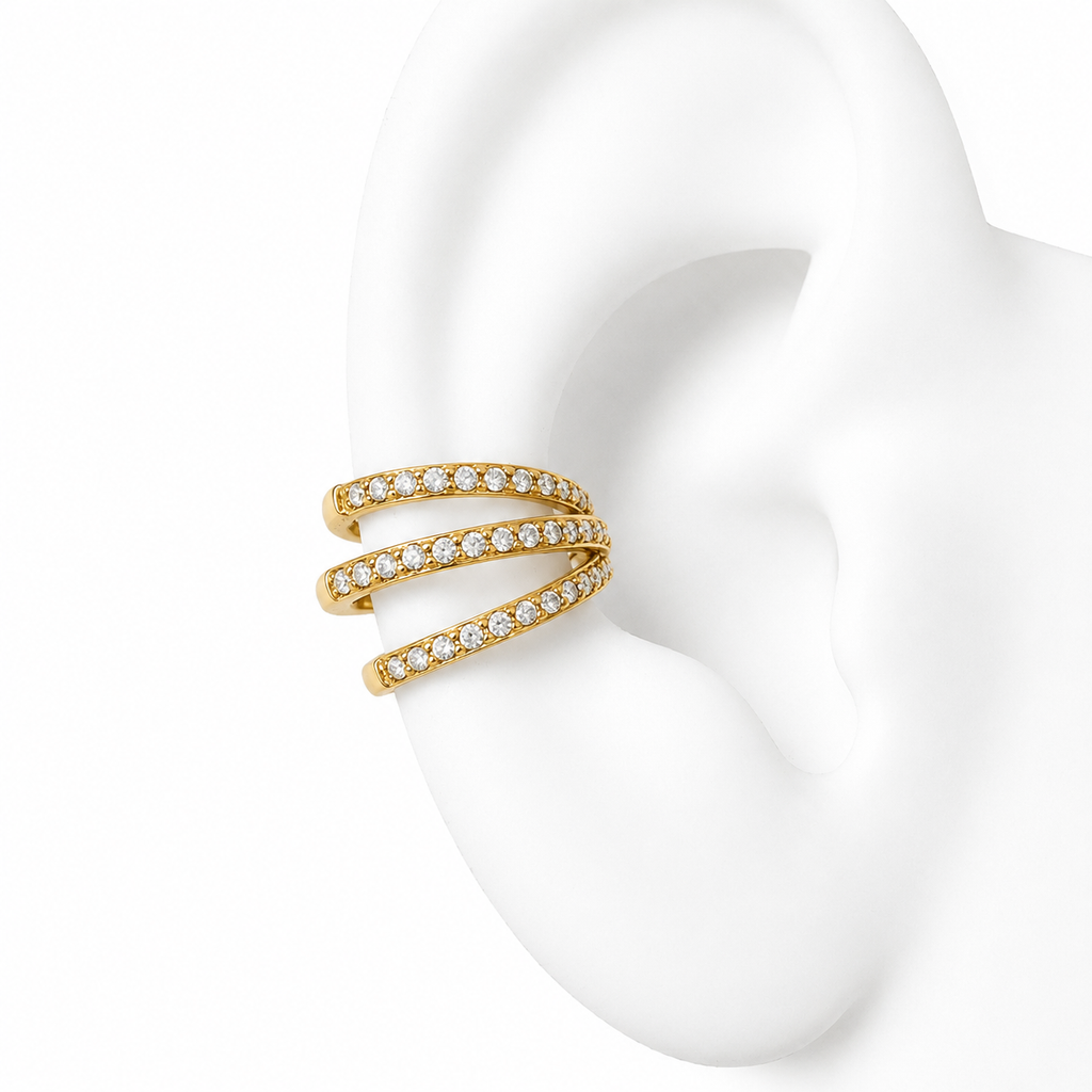 Earcuff Earcuff Hanane - Monoboucle Vendue À L’Unité - Doré Ou Argent