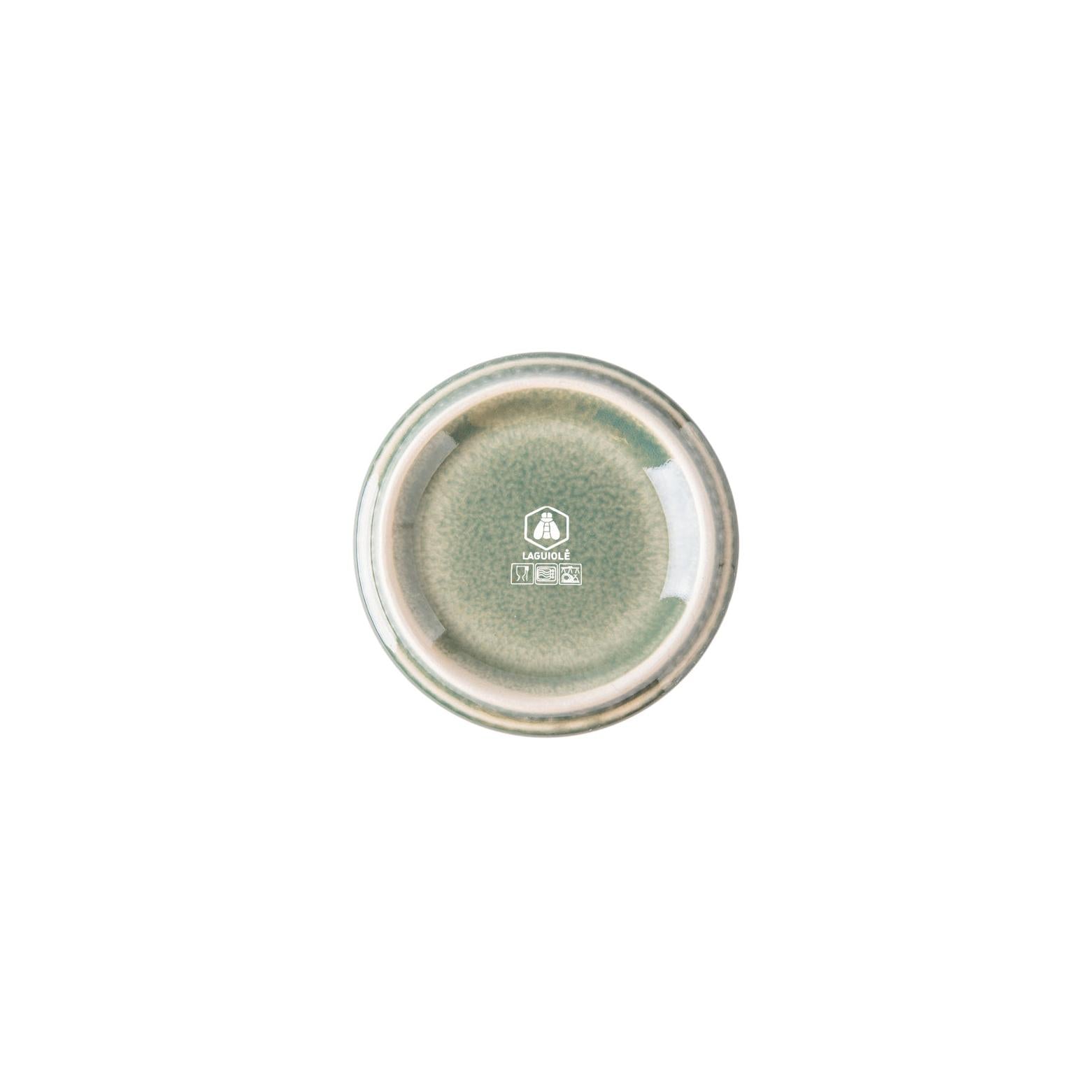 Jade - Juego de 4 Tazas - Gres reactivo - Verde