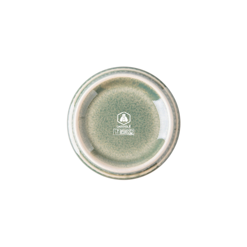 4 Tasses D7.2Xh7.5Cm Grès Réactif Jade - Vert