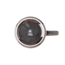2 Mugs Grès Réactif D8.8Xh9Cm Charbon - Noir