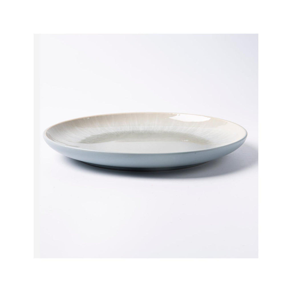 Iris Bleu - Servicio de mesa de 18 piezas - Gres reactivo - Azul