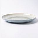 Service De Table En Grès Réactif Iris Bleu, 18 Pièces - Bleu - Gris