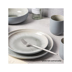 Iris Bleu - Servicio de mesa de 18 piezas - Gres reactivo - Azul