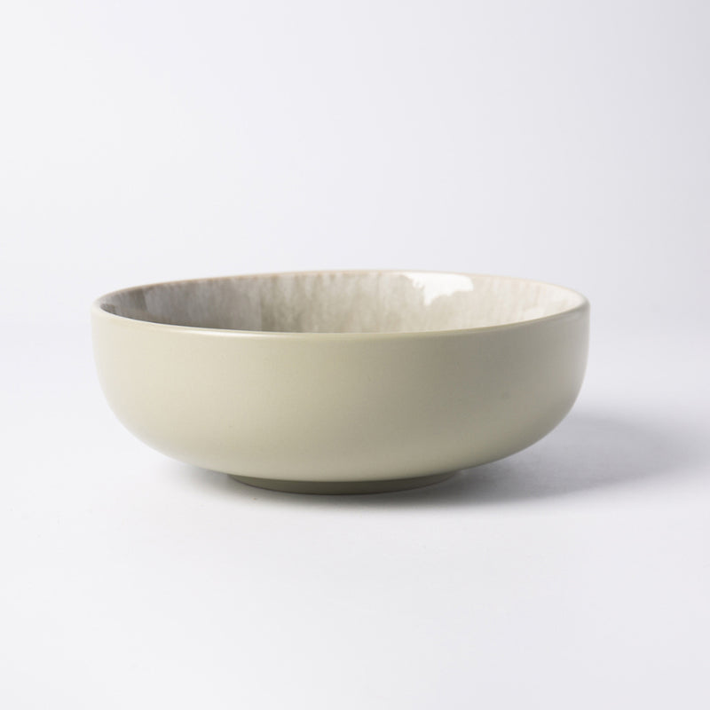 Service De Table En Grès Réactif Iris Vert, 18 Pièces