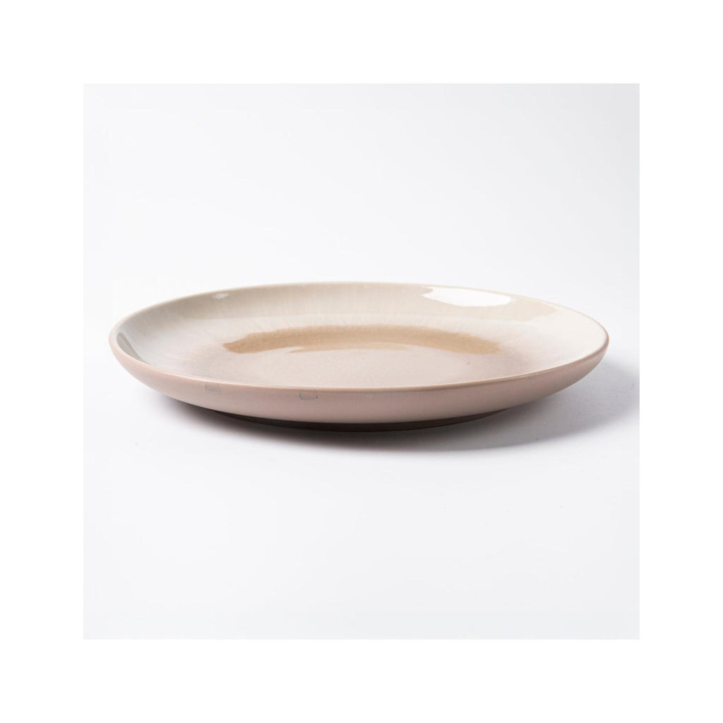 Iris Taupe - Vajilla de 18 piezas - Gres reactivo - Taupe