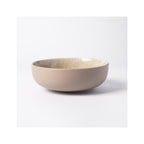Iris Taupe - Vajilla de 18 piezas - Gres reactivo - Taupe