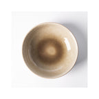 Iris Taupe - Vajilla de 18 piezas - Gres reactivo - Taupe