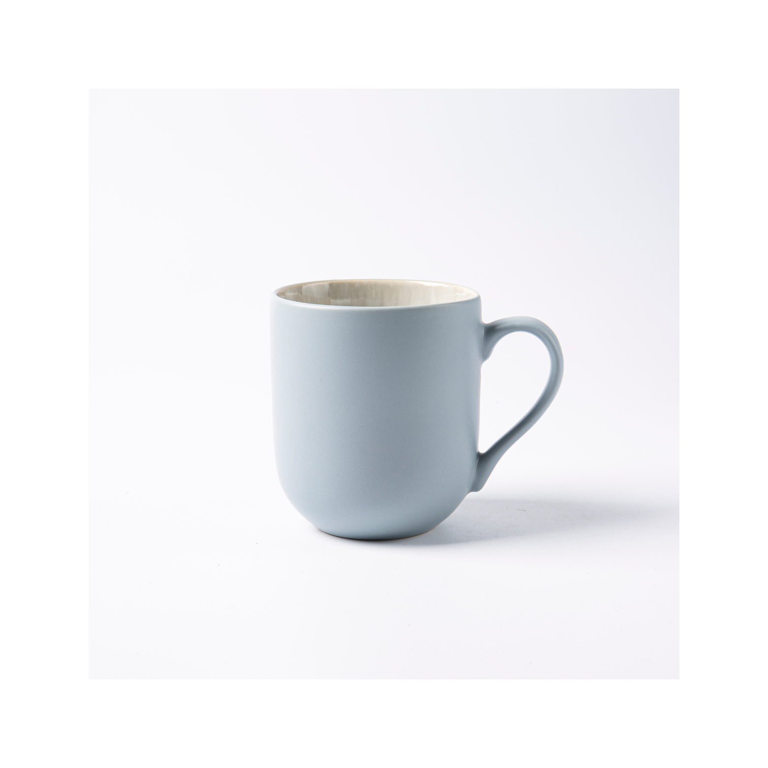 Iris Bleu - Juego de 2 Tazas - Gres reactivo - Azul