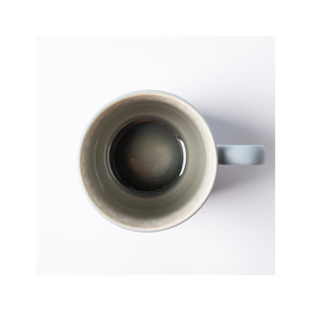 Iris Bleu - Juego de 2 Tazas - Gres reactivo - Azul