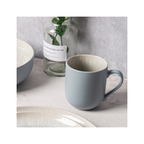 Iris Bleu - Juego de 2 Tazas - Gres reactivo - Azul