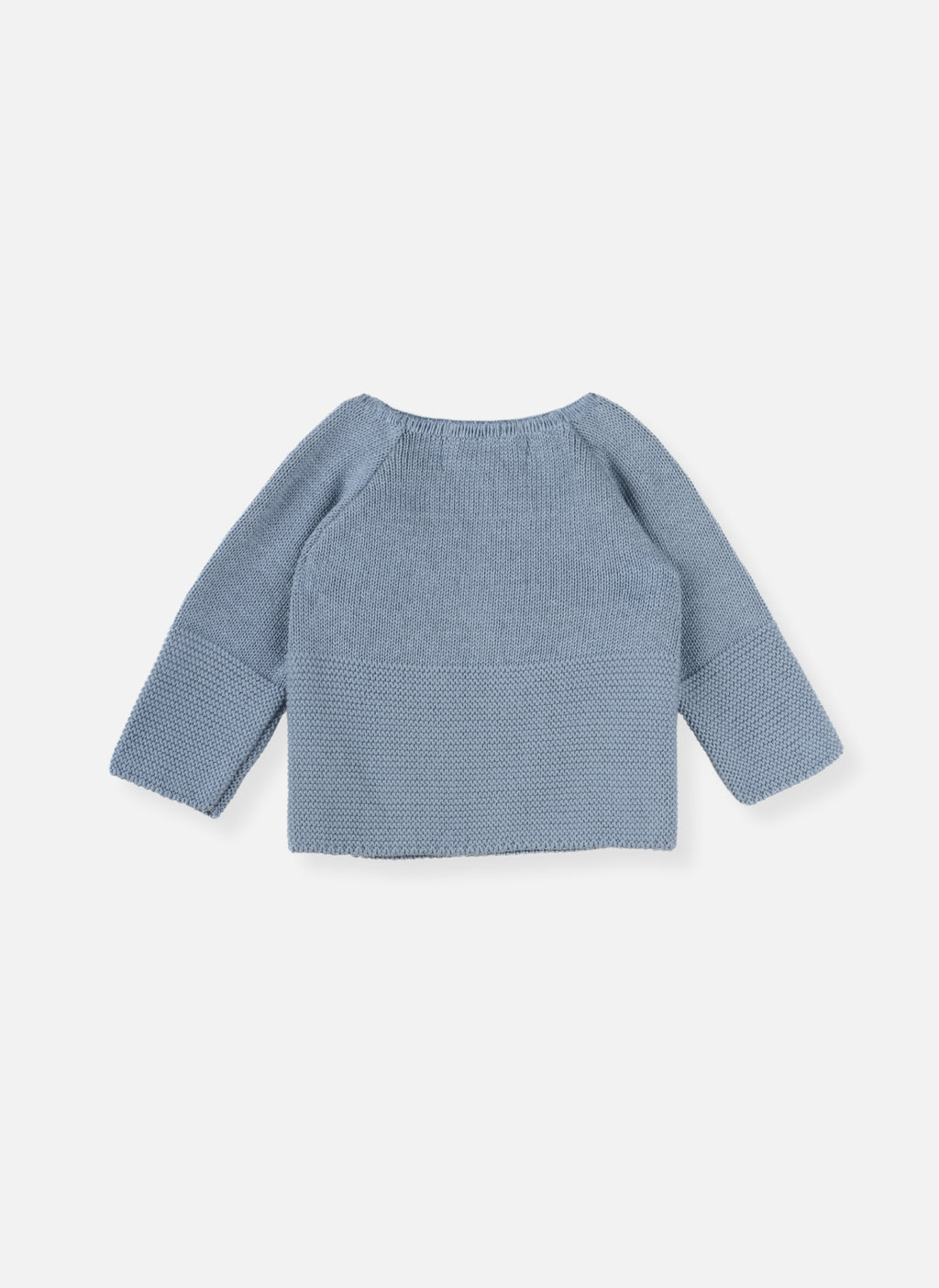 Brassière Double Maille En Coton Petits Chats - Bleu Orage