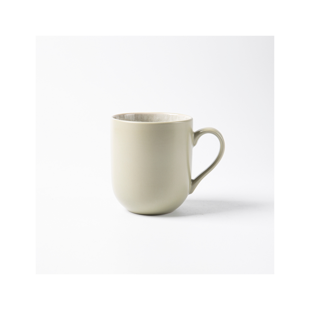 Iris Vert - Juego de 2 Tazas - Gres reactivo - Verde