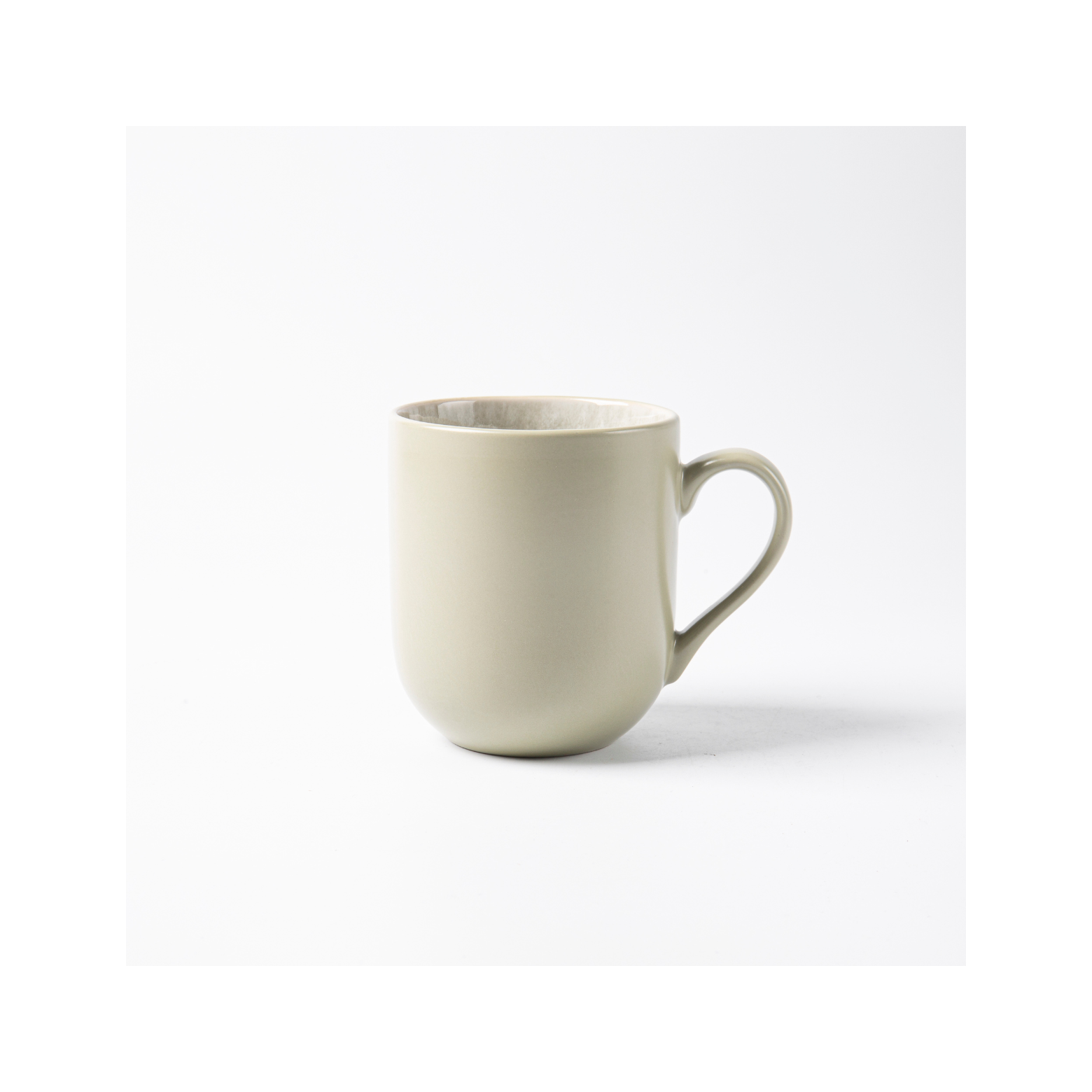 Iris Vert - Juego de 2 Tazas - Gres reactivo - Verde