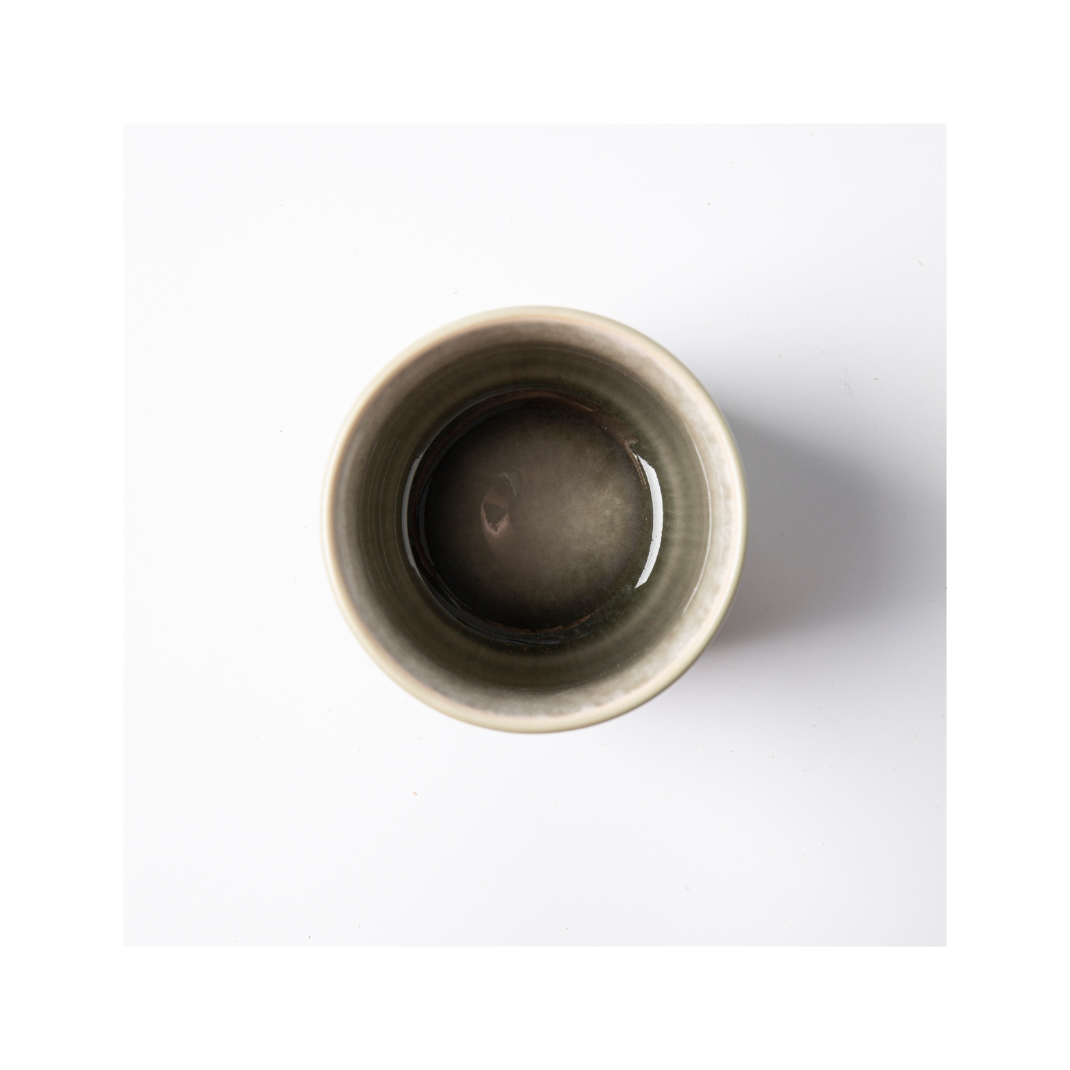 Iris Vert - Juego de 4 Tazas - Gres reactivo - Verde